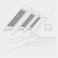 Dormer Window Blinds